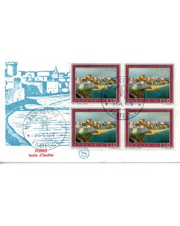 Itália 1976 Fdc - Castelos 36.756