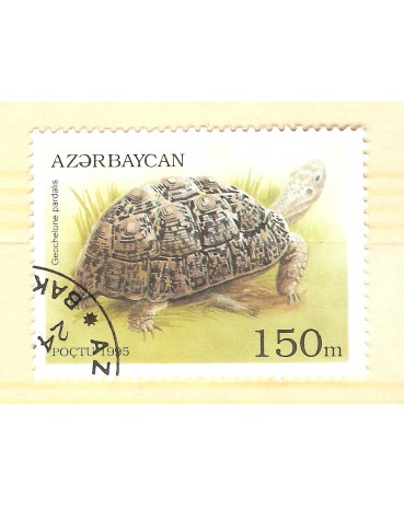 AZERBAIJÃO CARIMBADO SEM USO 1995 - 150M  2883