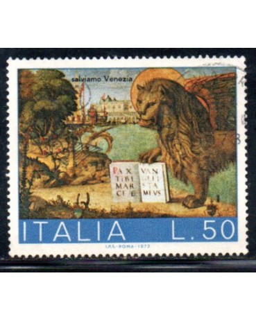 Itália 1973 Salviamo Venezia 36.770 Carimbado 