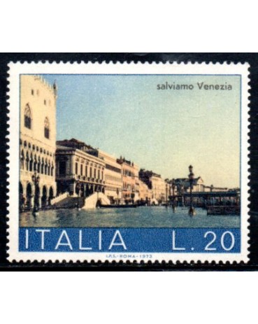 Itália 1973 Salviamo Venezia 36.771 Novo com goma