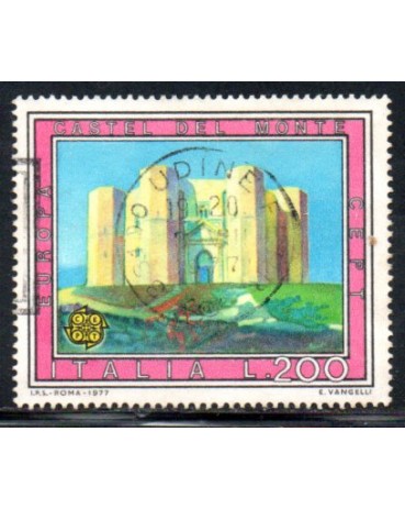 Itália 1975 Castel del Monte = Tema Europa 36.774 Carimbado