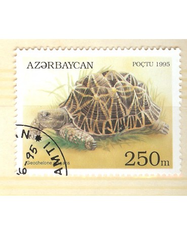 AZERBAIJÃO CARIMBADO SEM USO 1995 - 250M  2884