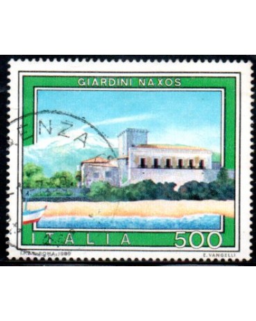 Italia 1989 Giardini Naxos 36.786 Carimbado