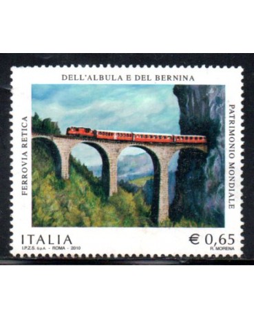 Italia 2010 Dell Albula e Del Bernina 36.800 Novo