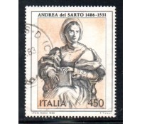 Itália 1986 Andrea del Sarto 36.804 Carimbado