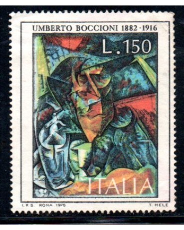 Italia 1976 Umberto Boccioni 36.806 Novo