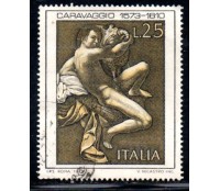 Italia 1973 Caravaggio 36.809 Carimbado