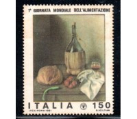 Itália 1981 1ª Giornata Mondial dell Alimentazione 36.820 Novo com marca de charneira