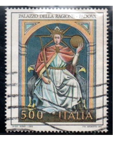 Itália 1989 Palazzo Della Ragione - Padova 36.830 Carimbado