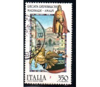 Itália 1985 Regata Repubbliche 36.837 Carimbado