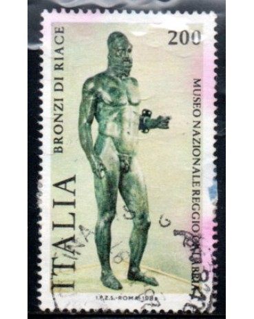 Itália 1981 Bronzi di Riace 36.849 Carimbado 