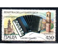 Itália 1989 Indústria Della Fisarmonica 36.853 Carimbado