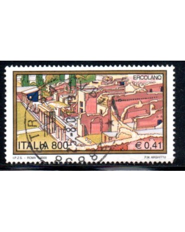 Itália 2000 Ercolano 36.860 Carimbado