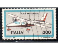 Itália 1981 Avião P.68 Partenavia 36.865 Carimbado 