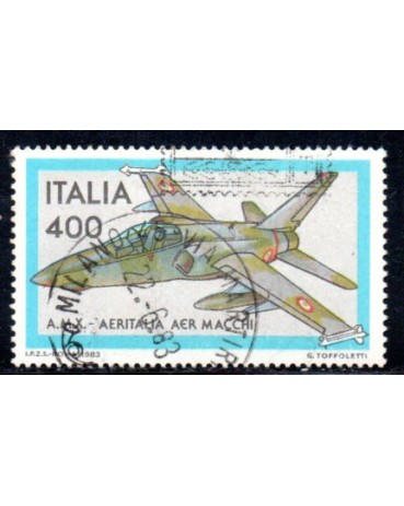 Itália 19832 Avião Aeritalia Aer Maccchi 36.868 