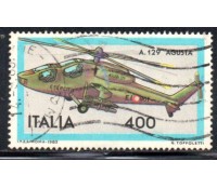 Italia 1981 Avião A.129 Augusta 36.870 Carimbado