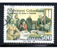 Itália 1992 Celebração Colombiana 36.876 Carimbado