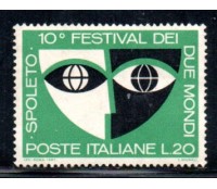 Itália 1967 10ª Festival do Mundo - Spoleto 36.877 Mint