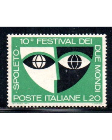 Itália 1967 10ª Festival do Mundo - Spoleto 36.877 Mint