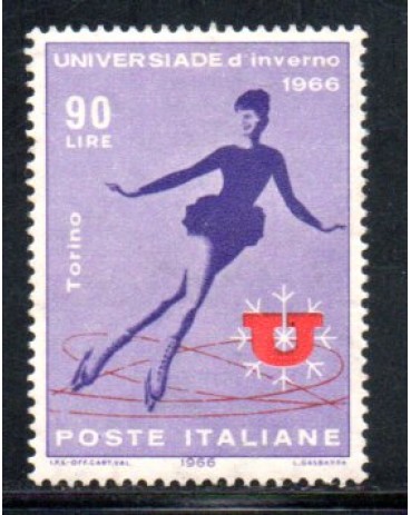 Italia 1966 Universidade de Inverno 36.888 Mint