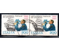 Itália 1981 Academia Naval de Livorno 36.893 Carimbados