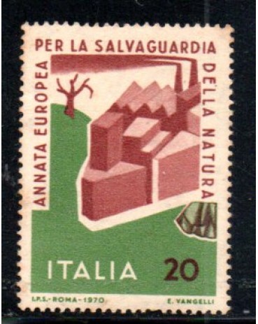 Itália 1970 Annata Europeia Pela Salvaguarda della Natura 36.896 Novo