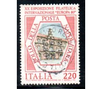 Itália 1980 XX Exposição Filatélica Internacional "Europa 80" 36.898 Carimbado