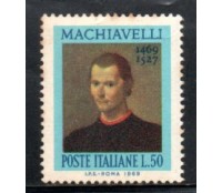 Itália 1969 Machiavelli 36.902 Novo com goma