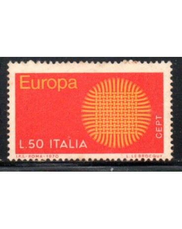 Itália 1970 Europa Cept 36.911 Novo com goma