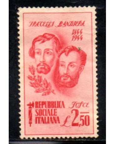 Itália 1944 Rep.Socialista 36.920 Novo