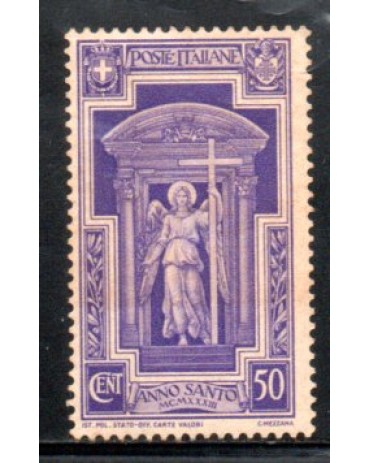 Itália 1933 Ano Santo 36.923 Novo com pequena Janela 