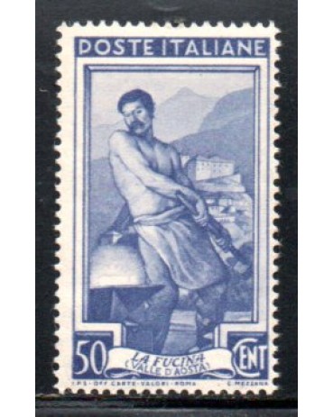 Itália 1933  Trabalho Estela 36.925 Mint