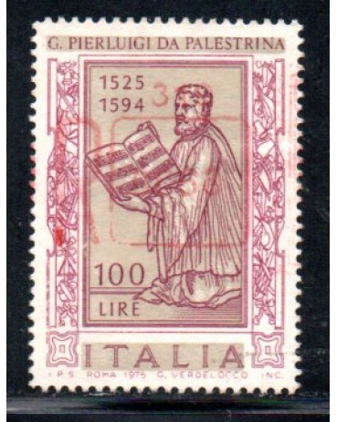 Itália 1975 G. Pierluigi da Palestina 36.932 Carimbado 