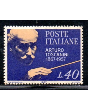 Itália 1967 Arturo Toscanini 36.936 Carimbado