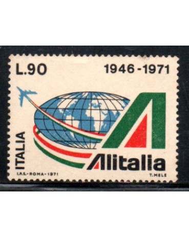 Itália 1971 Alitalia 36.938 Mint