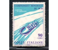 Italia 1966 Campeonato Mundial de Bob 36.946 Novo