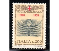 Itália 1978 Teatro Escala 36.949 Mint
