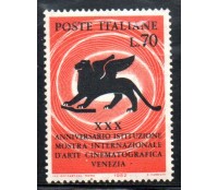 Italia 1962 30 ano da Instituição,Mostra Internacional de arte cinomatográfica Venezia 36.951 Mint