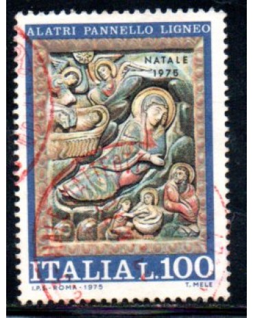 Itália 1975 Natal 36.956 Carimbado