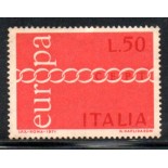 Itália 1971 Europa 36.961 Novo
