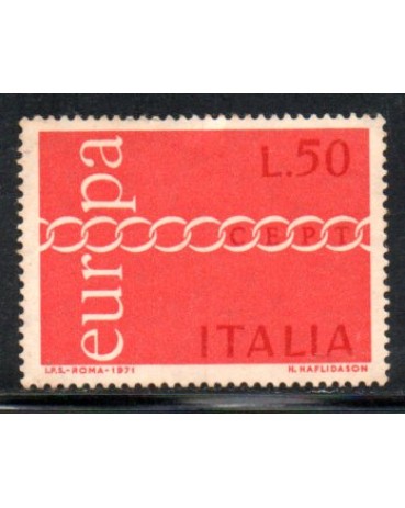 Itália 1971 Europa 36.961 Novo