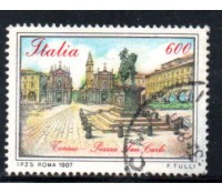 Italia 1987 Pça São Carlo 36.963 Carimbado