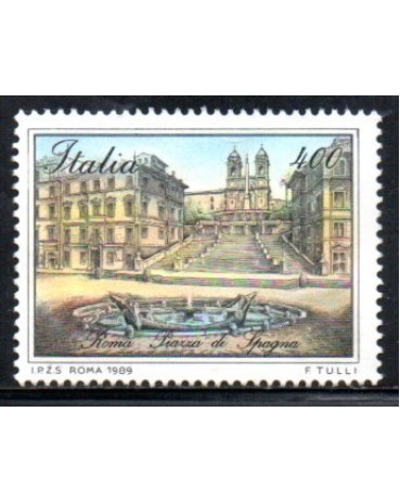 Itália 1989 Pça de Spagna 36.964 Novo