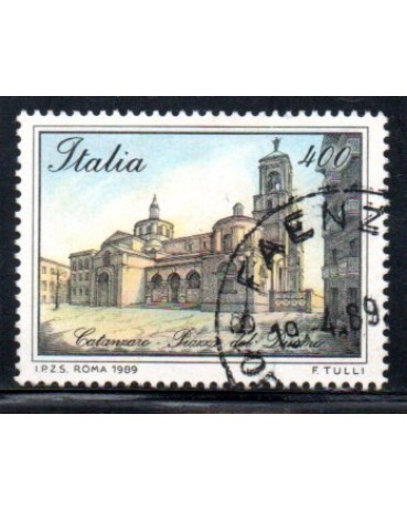 Itália 1989 Pça Duomo Catanzado 36.965 Carimbado