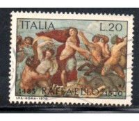 Itália 1970 Raffaello 36.971 Carimbado