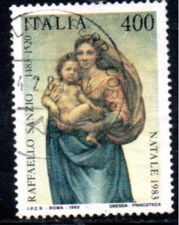 Itália 1983 Natal 36.974 carimbado
