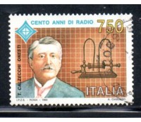 Italia 1993 Cem Anos do Rádio 36.980 Carimbado