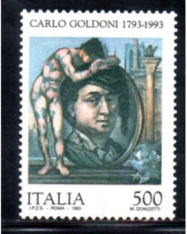 Itália 1993 Carlo Goldoni 36.981 Mint