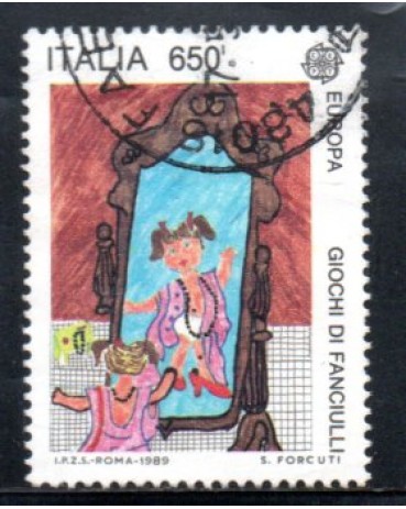 Itália 1989 Giochi Franciulli - Europa 36.984 Carimbado