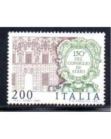 Itália 1981 150 Del Concilio  do Estado 36.989 Mint